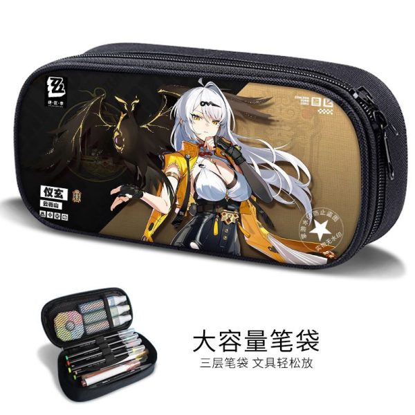 Zenless Zone Zero Jane, Anby, and Miyabi Pencil Case Collection | zenlesszonezero.toys | ZZZ Jane, Anby, Miyabi | Zenless Zone Zero Pencil Case |