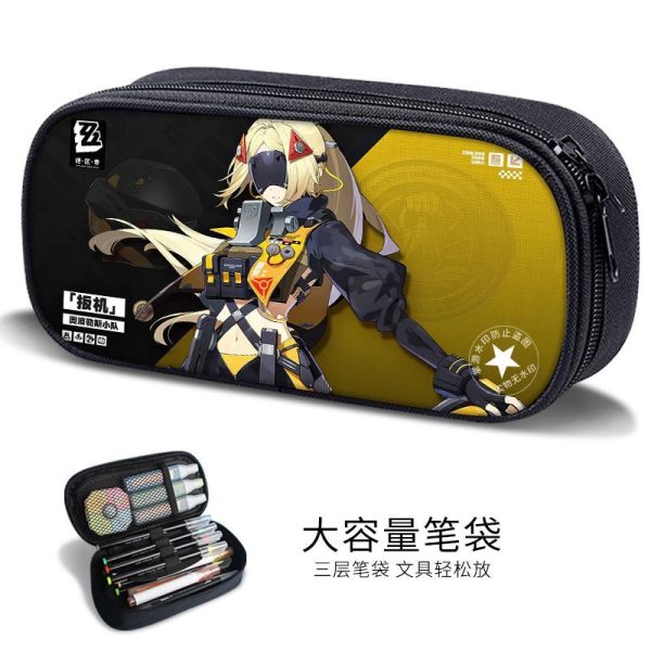 Zenless Zone Zero Jane, Anby, and Miyabi Pencil Case Collection | zenlesszonezero.toys | ZZZ Jane, Anby, Miyabi | Zenless Zone Zero Pencil Case |
