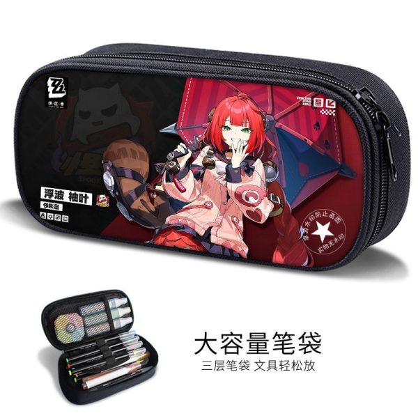 Zenless Zone Zero Jane, Anby, and Miyabi Pencil Case Collection | zenlesszonezero.toys | ZZZ Jane, Anby, Miyabi | Zenless Zone Zero Pencil Case |