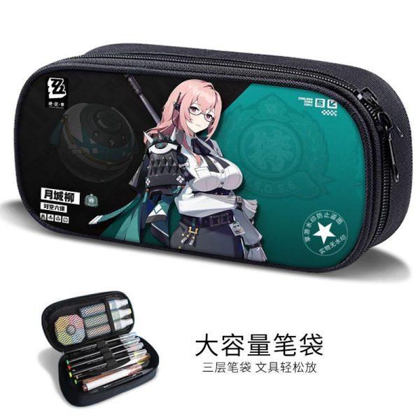 Zenless Zone Zero Jane, Anby, and Miyabi Pencil Case Collection | zenlesszonezero.toys | ZZZ Jane, Anby, Miyabi | Zenless Zone Zero Pencil Case |