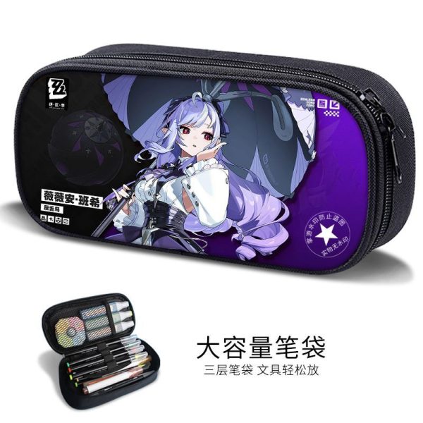 Zenless Zone Zero Jane, Anby, and Miyabi Pencil Case Collection | zenlesszonezero.toys | ZZZ Jane, Anby, Miyabi | Zenless Zone Zero Pencil Case |