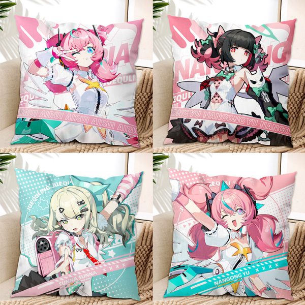 Zenless Zone Zero Sunna, Aria, and Nangong Yu Plush Cushion Collection | zenlesszonezero.toys | ZZZ Sunna, Aria, Nangong Yu | Zenless Zone Zero Cushion |