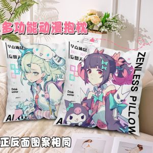 Zenless Zone Zero Sunna, Aria, and Nangong Yu Plush Cushion Collection | zenlesszonezero.toys | ZZZ Sunna, Aria, Nangong Yu | Zenless Zone Zero Cushion |