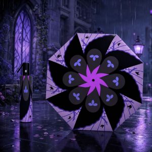 Zenless Zone Zero Vivian and Yuzuha Folding Umbrella Collection | zenlesszonezero.toys | ZZZ Vivian, Yuzuha | Zenless Zone Zero Umbrella |