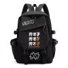 Zenless Zone Zero Black Backpack – ZZZ Gaming School Bag