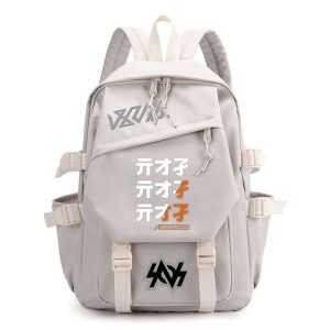 Zenless Zone Zero Black Backpack – ZZZ Gaming School Bag
