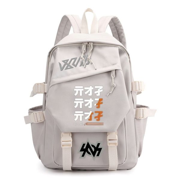 Zenless Zone Zero Black Backpack – ZZZ Gaming School Bag — image 3