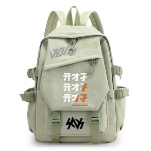 Zenless Zone Zero Black Backpack – ZZZ Gaming School Bag