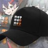 Zenless Zone Zero Black Baseball Cap – ZZZ Embroidered Hat