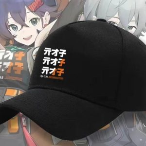 Zenless Zone Zero Black Baseball Cap – ZZZ Embroidered Hat