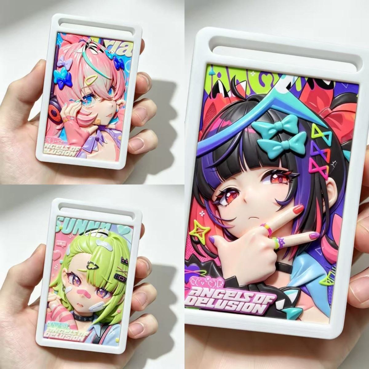 Zenless Zone Zero Angels of Delusion 3D Card Holder Collection | zenlesszonezero.toys | ZZZ Angels of Delusion | Zenless Zone Zero Card Holder |