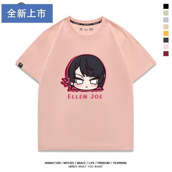 Zenless Zone Zero Ellen Short-Sleeve T-Shirt Collection | zenlesszonezero.toys | ZZZ Ellen | Zenless Zone Zero T-Shirt |