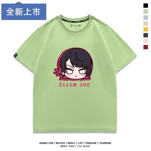Zenless Zone Zero Ellen Short-Sleeve T-Shirt Collection | zenlesszonezero.toys | ZZZ Ellen | Zenless Zone Zero T-Shirt |