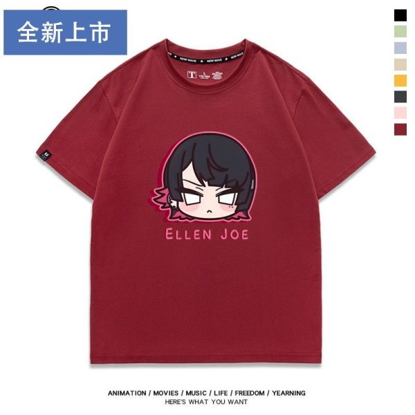 Zenless Zone Zero Ellen Short-Sleeve T-Shirt Collection | zenlesszonezero.toys | ZZZ Ellen | Zenless Zone Zero T-Shirt |