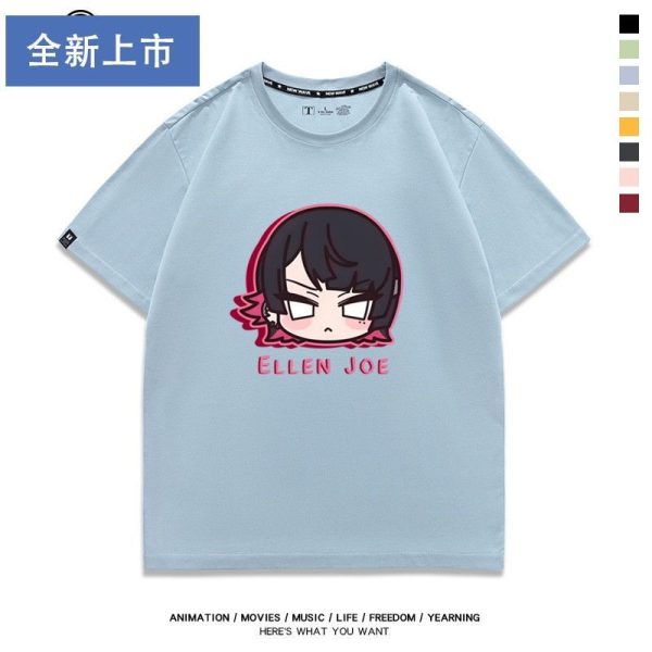 Zenless Zone Zero Ellen Short-Sleeve T-Shirt Collection | zenlesszonezero.toys | ZZZ Ellen | Zenless Zone Zero T-Shirt |