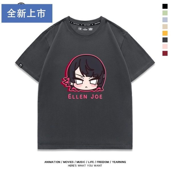 Zenless Zone Zero Ellen Short-Sleeve T-Shirt Collection | zenlesszonezero.toys | ZZZ Ellen | Zenless Zone Zero T-Shirt |