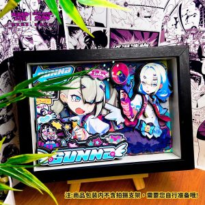 Zenless Zone Zero Miyabi, Ye Shunguang, Ellen, Remielle, Anby, and Sunna 3D Art Display Collection | zenlesszonezero.toys | ZZZ Miyabi, Ye Shunguang, Ellen, Remielle, Anby, Sunna | Zenless Zone Zero Art Display |