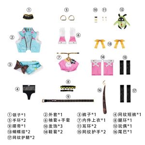 Zenless Zone Zero Nicole Cosplay Costume Collection | zenlesszonezero.toys | ZZZ Nicole | Zenless Zone Zero Cosplay Costume Collection |