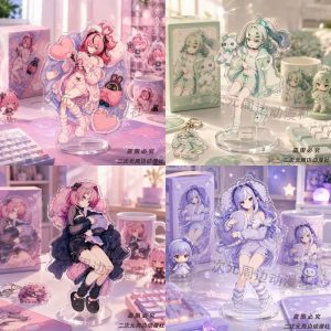 Zenless Zone Zero Sunna, Aria, Vivian, and Remielle Pajama Acrylic Stand Collection | zenlesszonezero.toys | ZZZ Sunna, Aria, Vivian, Remielle | Zenless Zone Zero Pajama Acrylic Stand |
