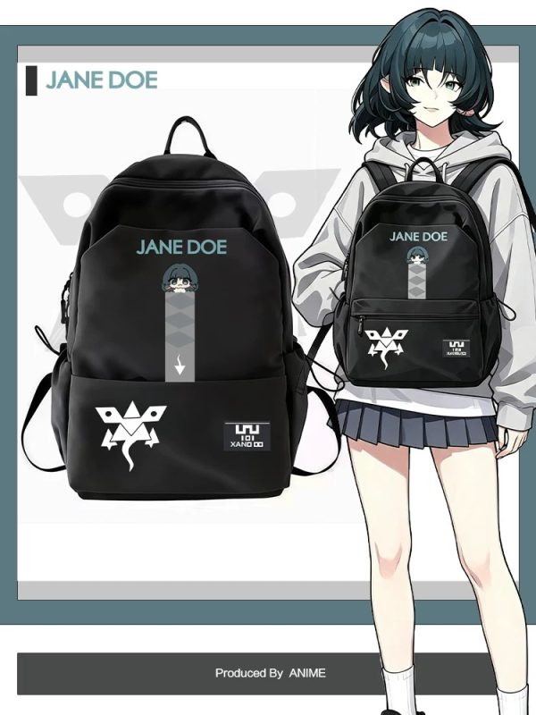 Zenless Zone Zero Yuzuha, Jane, Remielle, Vivian, Ellen, Harumasa, Seed, and Miyabi Multi-Character Backpack Collection | zenlesszonezero.toys | ZZZ Yuzuha, Jane, Remielle, Vivian, Ellen, Harumasa, Seed, Miyabi | Zenless Zone Zero Backpack |