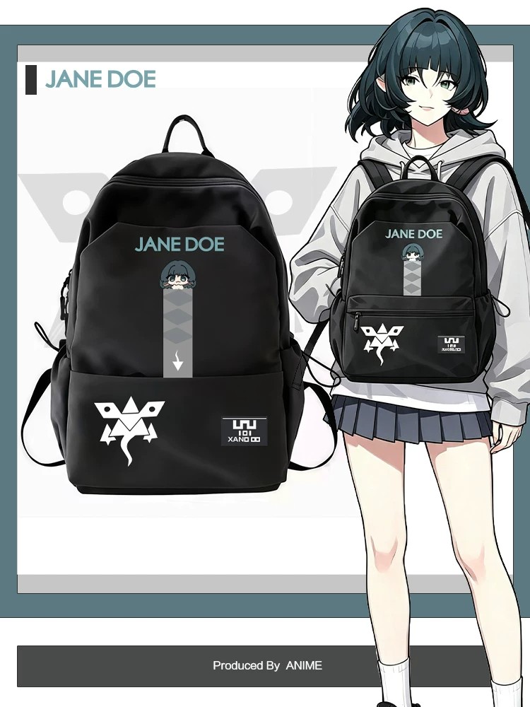 Zenless Zone Zero Yuzuha, Jane, Remielle, Vivian, Ellen, Harumasa, Seed, and Miyabi Multi-Character Backpack Collection | zenlesszonezero.toys | ZZZ Yuzuha, Jane, Remielle, Vivian, Ellen, Harumasa, Seed, Miyabi | Zenless Zone Zero Backpack |