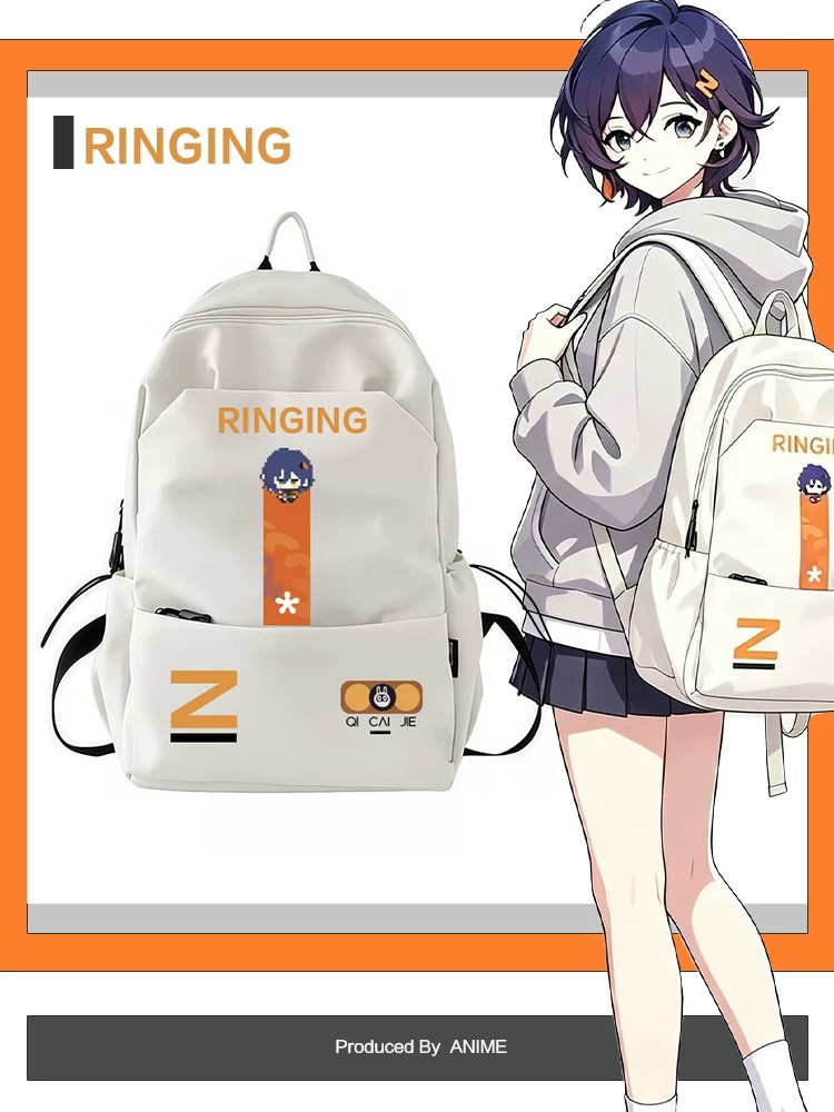 Zenless Zone Zero Yuzuha, Jane, Remielle, Vivian, Ellen, Harumasa, Seed, and Miyabi Multi-Character Backpack Collection | zenlesszonezero.toys | ZZZ Yuzuha, Jane, Remielle, Vivian, Ellen, Harumasa, Seed, Miyabi | Zenless Zone Zero Backpack |