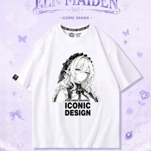 Zenless Zone Zero Miyabi and Lycaon Multi-Character Graphic T-Shirt and Shorts Collection | zenlesszonezero.toys | ZZZ Miyabi, Lycaon | Zenless Zone Zero Graphic Apparel Collection |