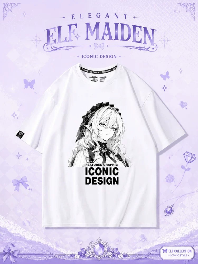 Zenless Zone Zero Miyabi and Lycaon Multi-Character Graphic T-Shirt and Shorts Collection | zenlesszonezero.toys | ZZZ Miyabi, Lycaon | Zenless Zone Zero Graphic Apparel Collection |