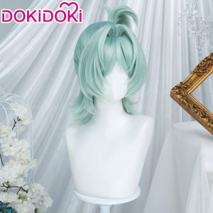 Zenless Zone Zero Mint Green Highlighted Cosplay Wig | zenlesszonezero.toys | ZZZ Mint Green-Haired Character | Zenless Zone Zero Cosplay Wig |