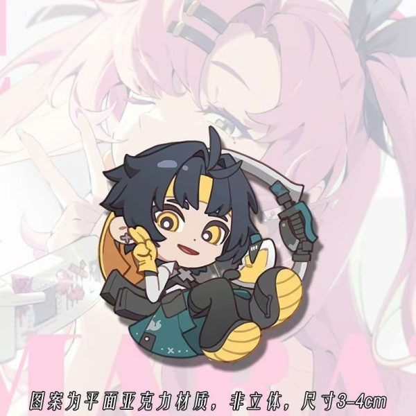 Zenless Zone Zero Mini Chibi Keychain Collection | zenlesszonezero.toys | ZZZ Miyabi, Harumasa, Vivian, Lucy, Ju Fufu | Zenless Zone Zero Keychain |