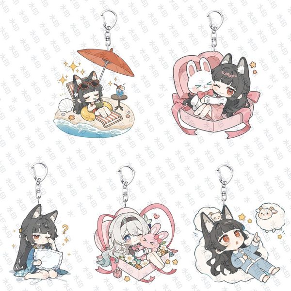 Zenless Zone Zero Miyabi Chibi Keychain Collection | zenlesszonezero.toys | ZZZ Miyabi | Zenless Zone Zero Keychain |