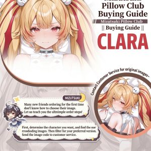 Zenless Zone Zero (ZZZ) Clara-Lei Anime Merchandise Life-Size Body Pillowcase