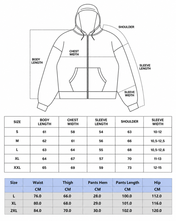Zenless Zone Zero Aria, Ellen, Miyabi, Nangong Yu, and Sunna Outdoor Jacket and Cargo Pants Collection — image 3
