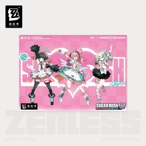 [Pre-order] Zenless Zone Zero PINK Sugar Rush Poster (Jan 2027) | zenlesszonezero.toys | ZZZ Aria, Sunna, Nangong Yu | Zenless Zone Zero Poster |