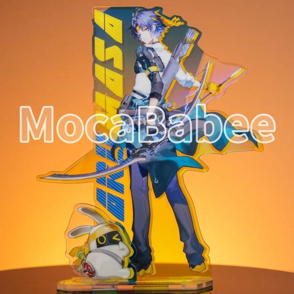 Miyabi, Ellen & Harumasa Full-Print Acrylic Standee | Zenless Zone Zero Support Set