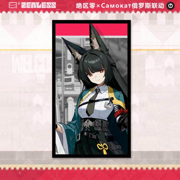 Zenless Zone Zero Russia Collaboration: Miyabi & Billy – Pin Badges, Acrylic Stands, and Shikishi (Art Boards)