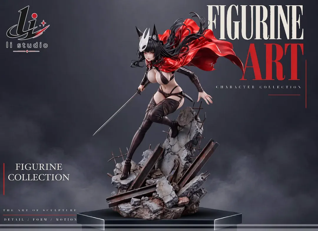 Li Studio Hoshimi Miyabi | Red Fox Shadow Zenless Zone Zero