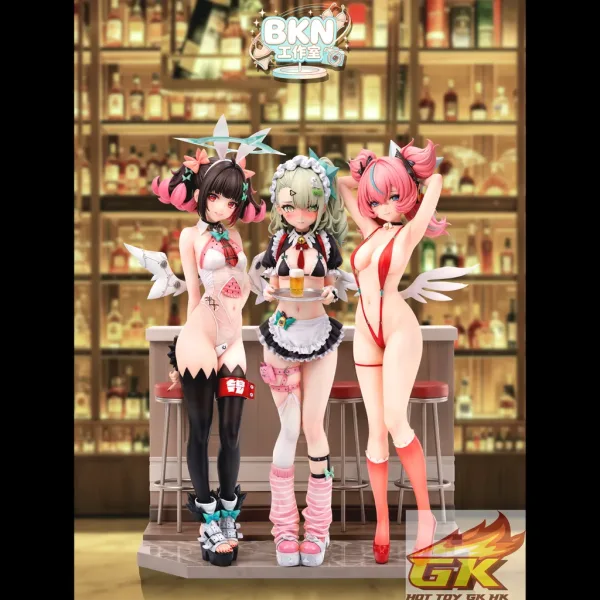 [New Pre-order] 30973 BKN Studio – "Delusional Party": Three Loli Characters (Sunna, Aria, and Nangong Yu)