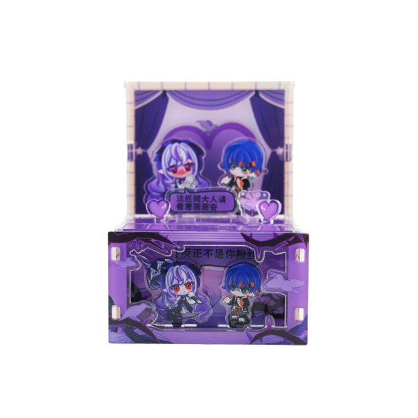 Zero Zone Vivian & Bell Rope Craftsman Reversible Stage Box Fun Desktop Ornament VVA Fan Collectible Gift
