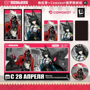 Zenless Zone Zero Russia Collaboration: Miyabi & Billy – Pin Badges, Acrylic Stands, and Shikishi (Art Boards)