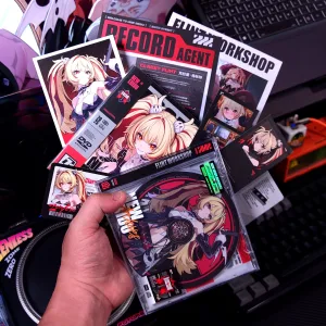 Zenless Zone Zero Toys - Claret Flint Character Archive CD/DVD – Collectible Gift for Fans, Perfect Birthday Present