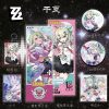 Chika 6-Piece Merch Set – Holo Ticket, Badge, Keychain & Cards | Zenless Zone Zero