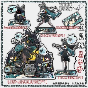 Miyabi Hoshimi 20cm Large Double-Sided Acrylic Standee (5-Layer Heavy-Duty Construction)
