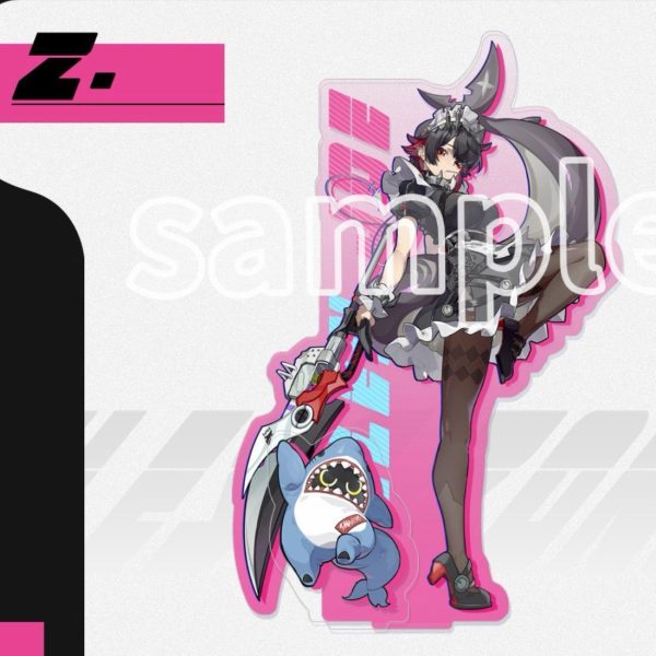 Miyabi, Ellen & Harumasa Full-Print Acrylic Standee | Zenless Zone Zero Support Set