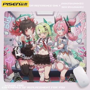 Zenless Zone Zero "Delusional Angel" Desk Mat – Featuring Nangong Yuai and Rui Qianxia – Large, Waterproof, Non-Slip Gaming Mouse Pad