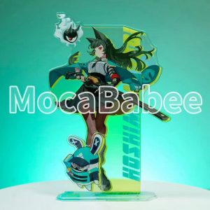 Miyabi, Ellen & Harumasa Full-Print Acrylic Standee | Zenless Zone Zero Support Set