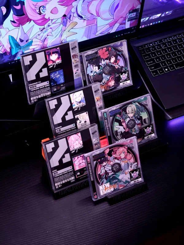 Zenless Zone Zero Toys – Aira Character Archive CD/DVD – Collectible Gift for Fans, Perfect Birthday Present