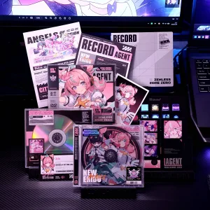 Zenless Zone Zero Toys – Aira Character Archive CD/DVD – Collectible Gift for Fans, Perfect Birthday Present