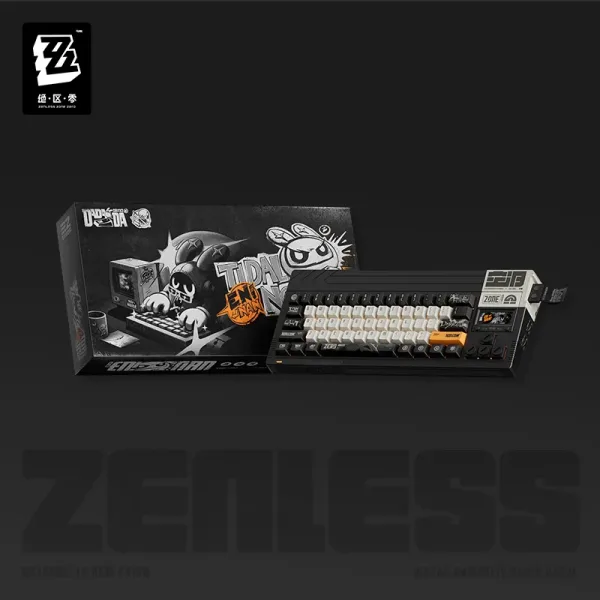Zenless Zone Zero Tidal Noise Tri-Mode Mechanical Keyboard | zenlesszonezero.toys | ZZZ Keyboard |