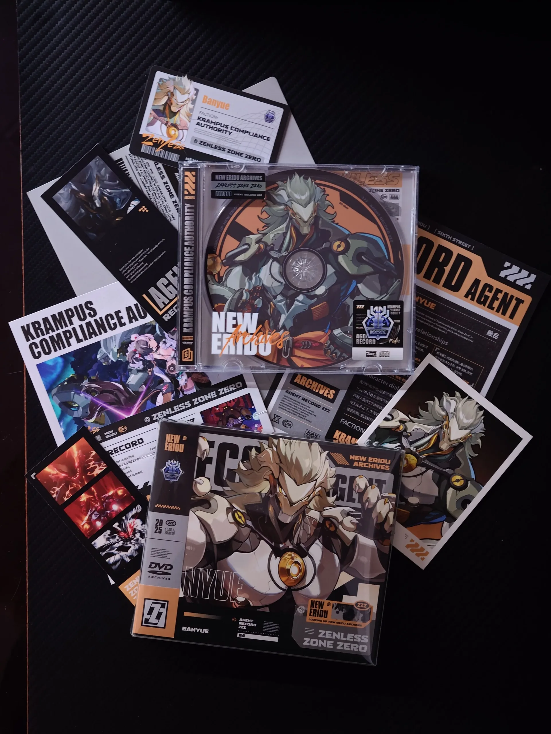 Zenless Zone Zero Toys –  Banyue  Character Archive CD/DVD – Collectible Gift for Fans, Perfect Birthday Present